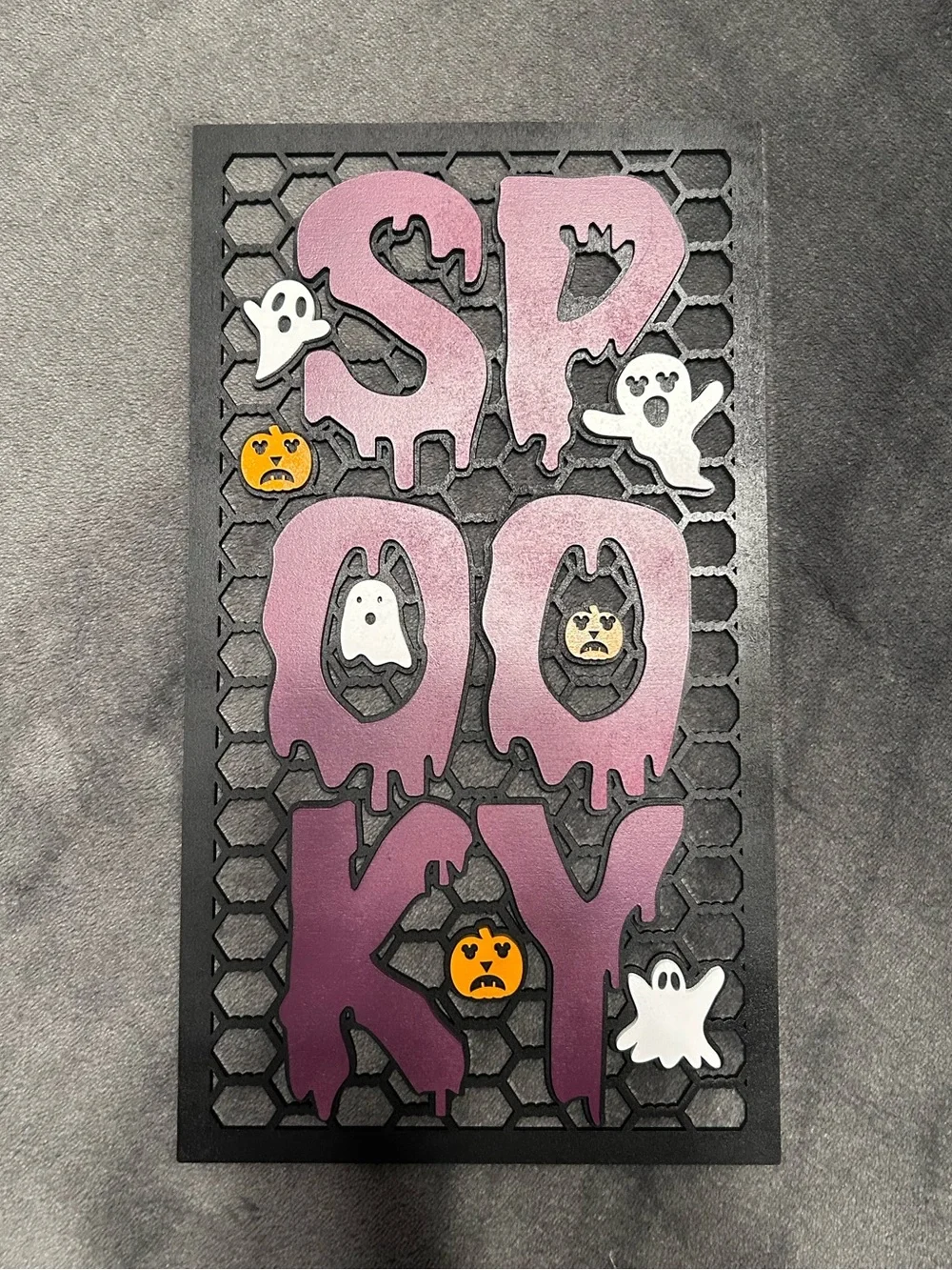 Spooky Wooden Halloween Sign